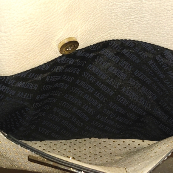 NWOT STEVE MADDEN PURSE * MULTI-POCKET LARGE SATCHEL/TOTE * EXCELLENT CONDITION - Picture 5 of 14